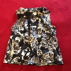 Talbots sleeveless top